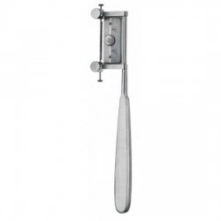 Silvers Skin Graft Knife Handle - Silver Dermatome